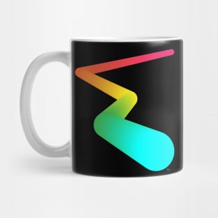 Abstract Gradient Pipe Mug